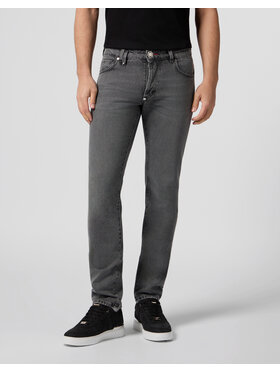 PHILIPP PLEIN PHILIPP PLEIN Jeansy 30026 Szary Straight Fit