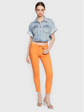 Fracomina Jeans Hlače FP23SV8000W50101 Oranžna Skinny Fit