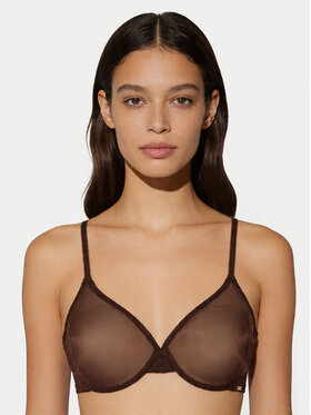 Gossard Gossard Sutien cu armătură Glossies Sheer Moulded 6271 Maro