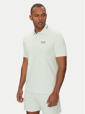EA7 Emporio Armani EA7 Emporio Armani Polo 7M000184 AF13511 U9060 Niebieski Regular Fit