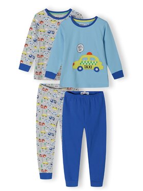 minoti minoti Komplet piżam 19pj22 Szary Regular Fit