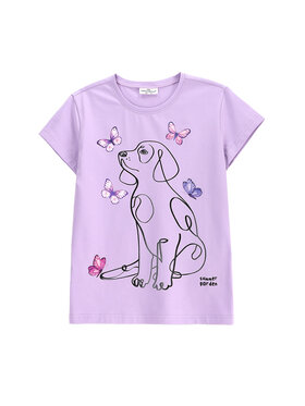 Coccodrillo Coccodrillo T-shirt WC5143218VGD Ljubičasta Regular Fit