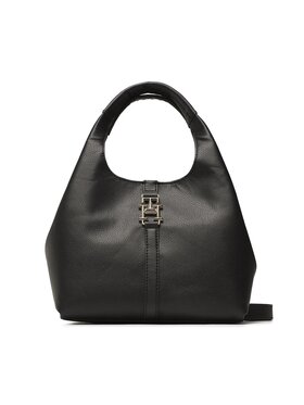 Tommy Hilfiger Tommy Hilfiger Borsetta Th Plush Small Satchel AW0AW14185 Nero