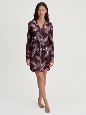 Calida Calida Camicia da notte 32855 Marrone Comfortable Fit
