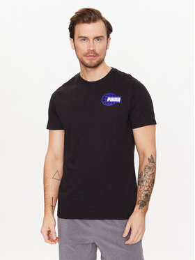 Puma Puma Технічна футболка Graphic 523237 Чорний Regular Fit