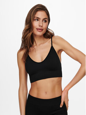 ONLY ONLY Krūšturis-tops Vicky 15201539 Melns