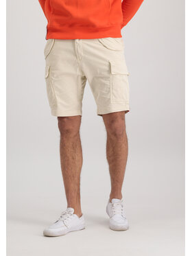 Alpha Industries Alpha Industries Szorty Airman Short Beżowy Slim Fit