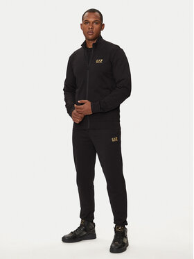 EA7 Emporio Armani EA7 Emporio Armani Спортивний костюм 8NPV60 PJVRZ 0208 Чорний Regular Fit
