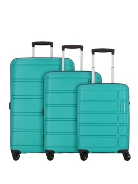 American Tourister American Tourister Komplet walizek 289920 Turkusowy