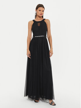 Rinascimento Rinascimento Rochie de seară CFC0120333003 Negru Regular Fit