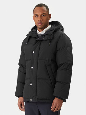 Gant Gant Vatovaná bunda 7006567 Černá Regular Fit