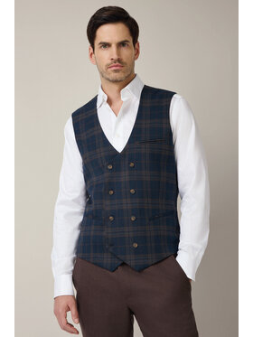 Lancerto Lancerto Kamizelka Bolcena KA131225000012 Granatowy Slim Fit
