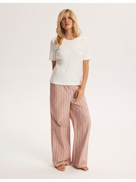 Esotiq Esotiq Piżama 45911 Różowy Regular Fit