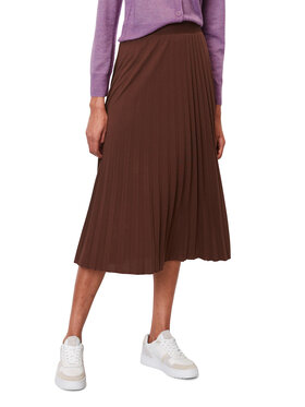 Marc O'Polo Marc O'Polo Плисирана пола 307 2123 18017 Кафяв Regular Fit