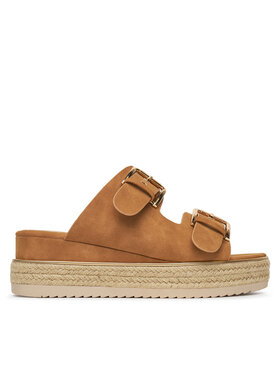 JENNY JENNY Espadrilky LB-P1434-YLD Hnědá