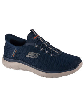 Skechers Skechers Sneakersy Slip-Ins Summits - High Range Granatowy