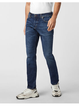 PHILIPP PLEIN PHILIPP PLEIN Jeansy 26881 Modrá Straight Leg