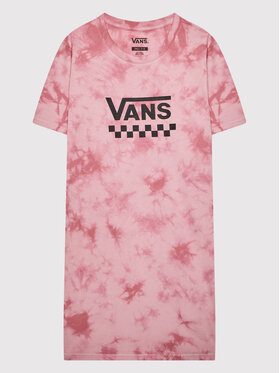 Vans Vans Sukienka codzienna Cloud Wash VN0A7RU3 Różowy Regular Fit