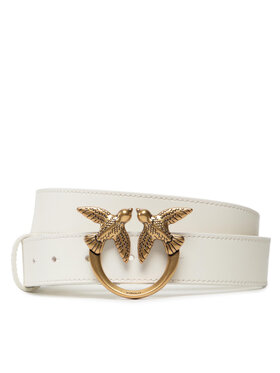PINKO Pinko Ζώνη Γυναικεία Love Berry Simply Belt H3 Λευκό