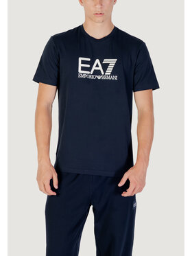 EA7 Emporio Armani EA7 Emporio Armani T-Shirt 7M000899 AF10373 Niebieski Casual Fit