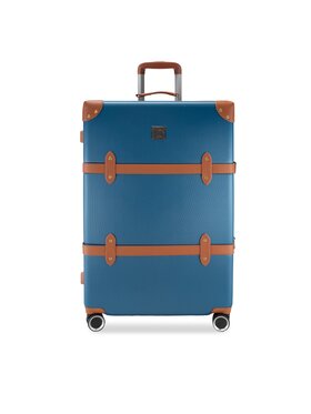 Semi Line Semi Line Valigia grande T5672-4 Blu scuro