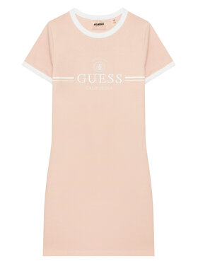 Guess Guess Φόρεμα καθημερινό J6GK26 KCQX1 Ροζ Slim Fit