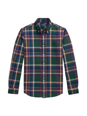 Polo Ralph Lauren Polo Ralph Lauren Košulja 710B30152001 Tamno zelena Custom Fit
