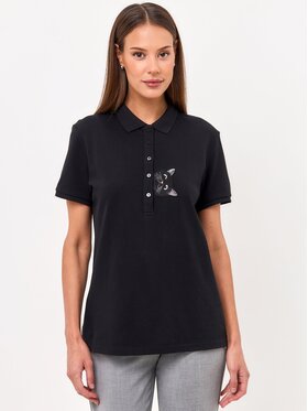 CAT by maniita lacitta CAT by maniita lacitta Polo Polo T-shirt Czarny Regular Fit