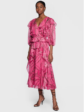 Ted Baker Ted Baker Коктейлна рокля Victoir 266152 Розов Regular Fit
