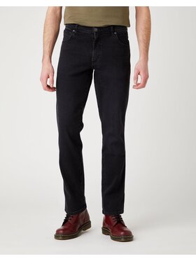 Wrangler Wrangler Jeansy TEXAS SLIM Czarny Slim Fit