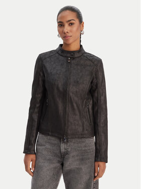 Desigual Desigual Демісезонна куртка 26SWEW10 Чорний Regular Fit