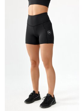 ROUGH RADICAL ROUGH RADICAL Szorty sportowe HAMPTONS SHORTS Czarny Slim Fit