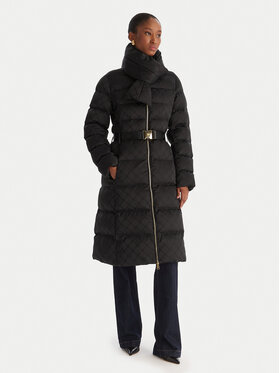 Elisabetta Franchi Elisabetta Franchi Zimné bundy PI-84D 56E2-V690 Čierna Regular Fit