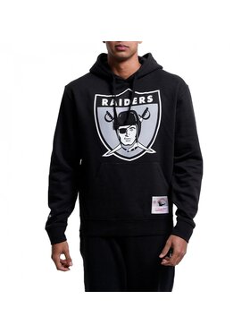 Mitchell & Ness Mitchell & Ness Mikina TEAM LOGO HOODY OAKLAND RAIDERS Černá Regular Fit