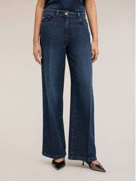 Motivi Motivi Jeansy P531Q004331N024 Niebieski Over Fit