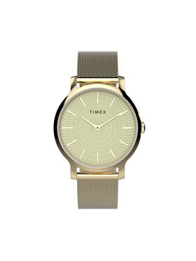 Timex Timex Ročna ura Transcend TW2V92800 Zlata