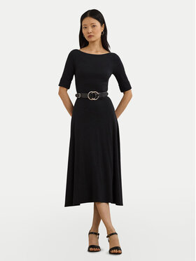 LAUREN RALPH LAUREN LAUREN RALPH LAUREN Hétköznapi ruha 200973599001 Fekete Slim Fit