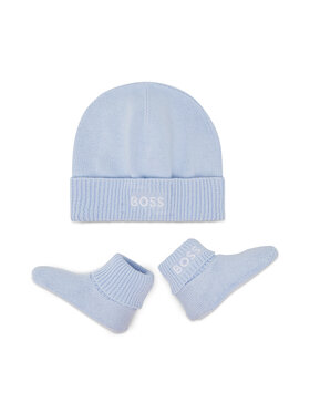 Boss Boss Set čiapka a ponožky J98368 Modrá