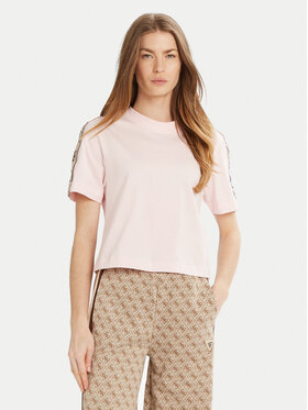Guess Guess T-Shirt 144851 Růžová Classic Fit