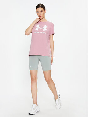 Under Armour Majica Ua W Sportstyle Logo Ss 1356305 Roza Loose Fit