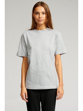 TeeShoppen TeeShoppen T-Shirt 'Oversized Collection' Szary Oversize