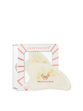 Crystallove Crystallove Bursztyn mleczny Kamień Gua Sha