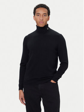 KARL LAGERFELD KARL LAGERFELD Golf 655010 554399 Czarny Regular Fit