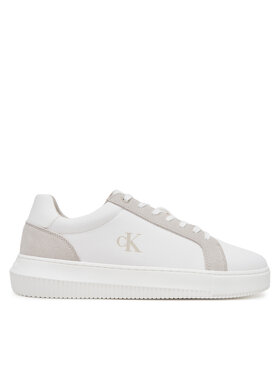 Calvin Klein Jeans Calvin Klein Jeans Sneakers Chunky Cupsole Mg Canvas YM0YM01219 Alb
