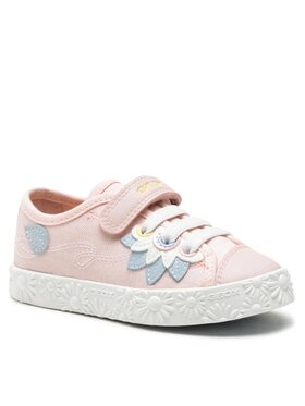 Geox Geox Sneakersy Jr Ciak Girl J3504A00954C8W0B M Różowy