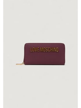 LOVE MOSCHINO LOVE MOSCHINO Duży Portfel Damski JC5611PP1 Bordowy