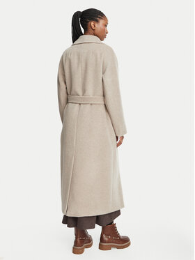 Weekend Max Mara Weekend Max Mara Palton de lână Tempera 2625016072 Bej Regular Fit