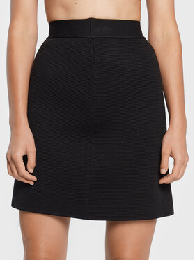 Luisa Spagnoli Luisa Spagnoli Trapézová sukně Maghi 0577288 Černá Slim Fit