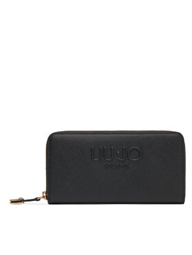 Liu Jo Liu Jo Portofel Mare de Damă XL Zip Around AA5155 E0087 Negru
