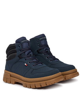 Tommy Hilfiger Tommy Hilfiger Gležnjarji T3X5-35292-0316 S Mornarsko modra